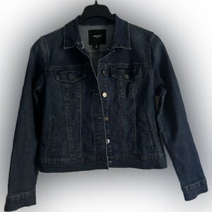 Nine West Jeans Denim Jean Jacket Size Medium